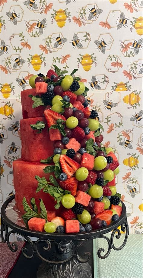 Watermelon cake | Watermelon cake, Watermelon, How to make cake