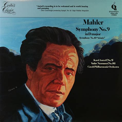 Ancerl Mahler Sym 9 Neumann Mahler Adagio From Sym 10 Czech PO