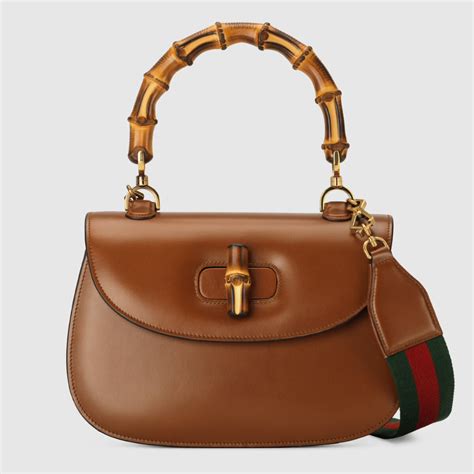 Gucci Gucci Bamboo 1947 Medium Top Handle Bag In 2022 Gucci Bamboo