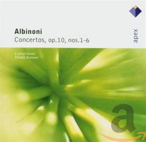 Albinoni Konzerte Op 10 Nr 1 6 Albinoni Claudio Scimone I