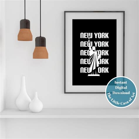 New York City Print Dorm Room Poster Manhattan Poster Print New York City Wall Art New York