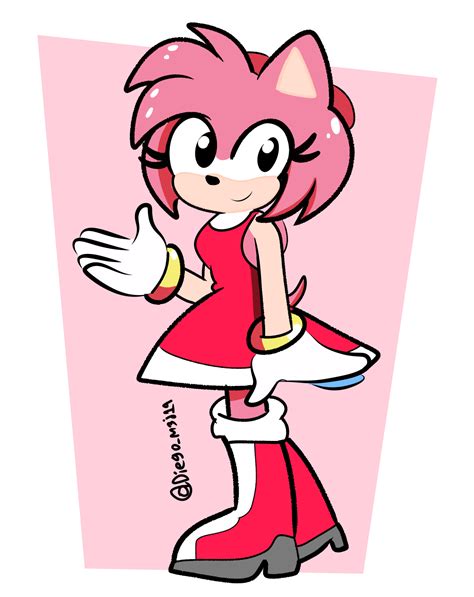 Amy Rose By Dieg0 M3j14 On Newgrounds