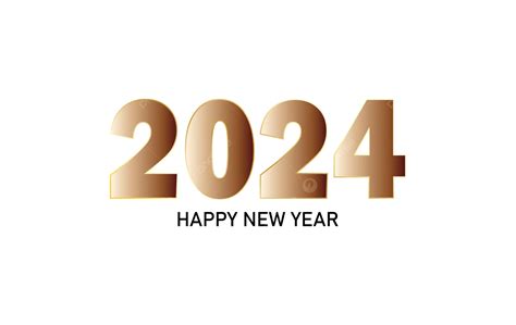 Projeto De Ano Novo De 2024 Vetor Png 2024 Ano Novo Feliz Ano Novo