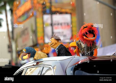 "Muppets Most Wanted" characters arrive at the premiere of the film on ...