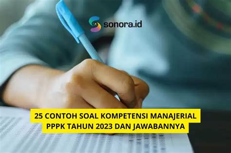 25 Contoh Soal Kompetensi Manajerial PPPK Tahun 2023 Dan Jawabannya