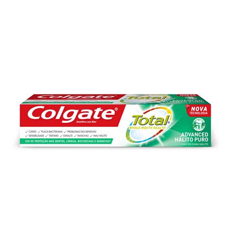 Pasta De Dentes Total Hálito Seguro Colgate Continente Online