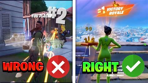 STOP Making These ZERO BUILD Mistakes Fortnite Zero Build Mode Tips