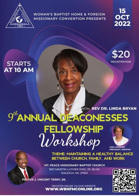 Th Annual Deaconesses Fellowship Workshop Registration Woman S