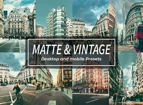 Matte Vintage Lightroom Presets Graphic By Neoreborn Creative Fabrica