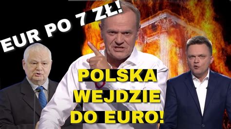 Kurs Eur Usd Po Za Z Otych Polska Wejdzie Do Strefy Euro Cena Pln