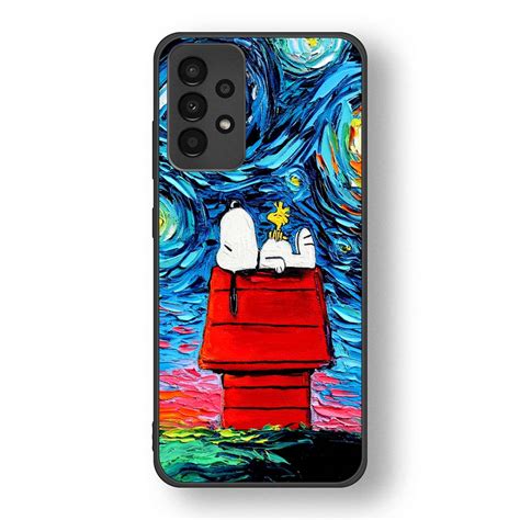 Snoopy Starry Night Van Gogh Samsung Galaxy A13 A13 5G Case Caselone