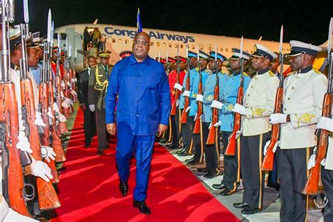 RDC après l étape de Namibie Félix Tshisekedi attendu ce mardi au