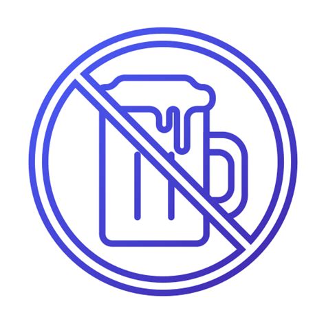 beer generic gradient icon