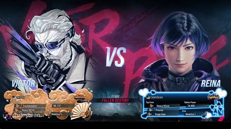 Tekken Reina And Victor Face Off In Intense Ranked Showdown Youtube