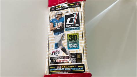 23 Donruss Football Fat Pack Even FREE Is Too Expensive YouTube