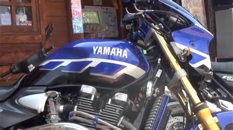 テックサーフサウンドを聞け フルカスタムxjr1300 Techserfu Over ブルー激走 青い伝説 Xjr1300 ヤマハ・xjr