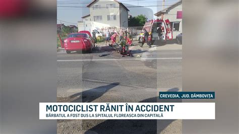 Motociclist Ranit In Accident Youtube