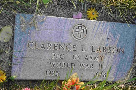 Clarence Leonard Larson Find A Grave Memorial