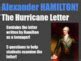 Close Reading Alexander Hamilton Hurricane Letter by US History Market