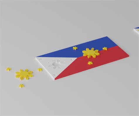 ArtStation - Philippines Flag 3d model | Resources