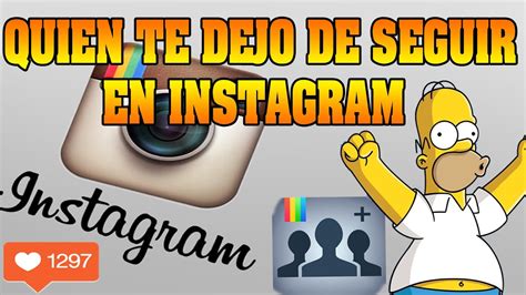 Como Saber Quien Te Deja De Seguir En Instagran TUTORIAL YouTube