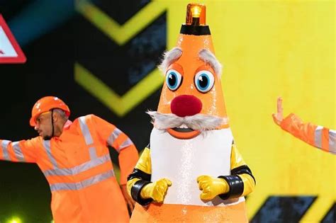 Masked Singers Traffic Cone Exposed By Fans After Pal Reveals