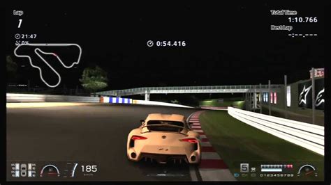 Gran Turismo 6 Toyota FT 1 Concept Gameplay Apricot Hill Raceway