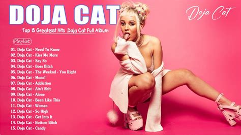 Doja Cat Top 15 Greatest Hits Full Album 2022💛best Songs Of Doja Cat Playlist 2022💙doja Cat Rap