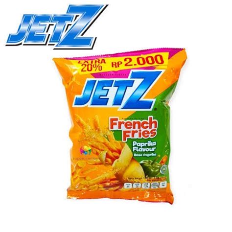 Jual JetZ Sweet Stick Chocolate JetZ French Fries Paprika Isi 10 Pcs