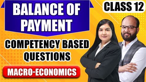 Balance Of Payment Competency Based Questions Balance Of Payment