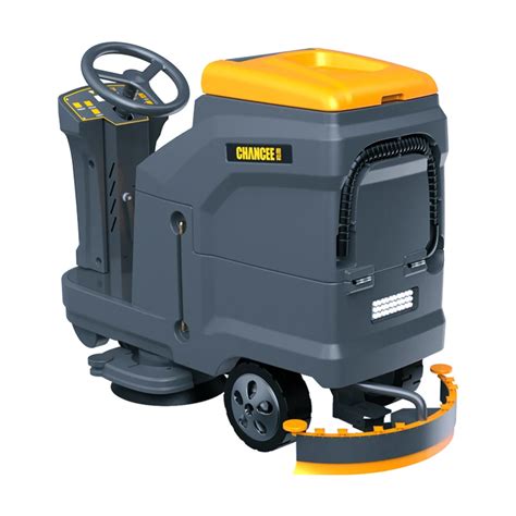 K70 Battery Powered Automatic Ride On Floor Scrubber Machine Industrial