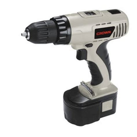 Crown Ct21003n Cordless Drill Machine 10mm 12 Volt Cyberteleshop Pak