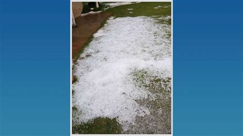 Moradores registram chuva de granizo na região serrana do ES veja