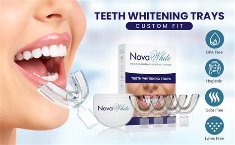 Amazon NovaWhite Teeth Whitening Trays Moldable Trimmable