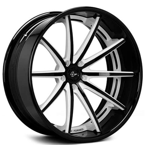 22 Staggered Lexani Forged Wheels LF Sport LC 108 Custom Finish Forged