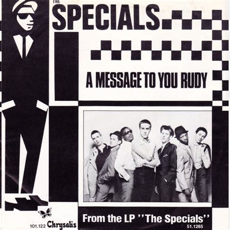 The Specials A Message To You Rudy Vinyl Green Labels 7 45 Rpm