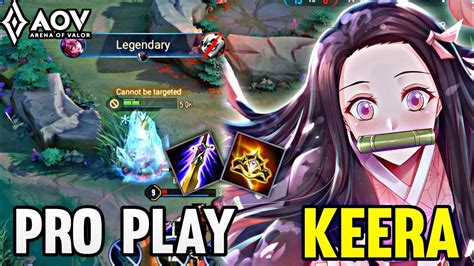 Keera Nezuko Pro Gameplay Pro Play Arena Of Valor Youtube