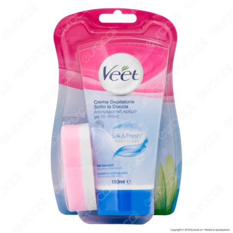 Crema Depilatoria Sotto La Doccia Silk Fresh Technology Veet