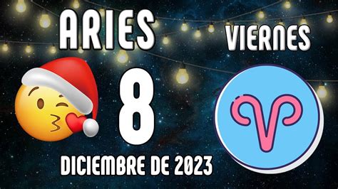 🌠 𝗟𝗹𝘂𝘃𝗶𝗮 𝗗𝗲 𝗕𝗲𝗻𝗱𝗶𝗰𝗶𝗼𝗻𝗲𝘀 Horoscopo Aries Hoy ♈ 8 De Diciembre De 2023 🙌 Youtube