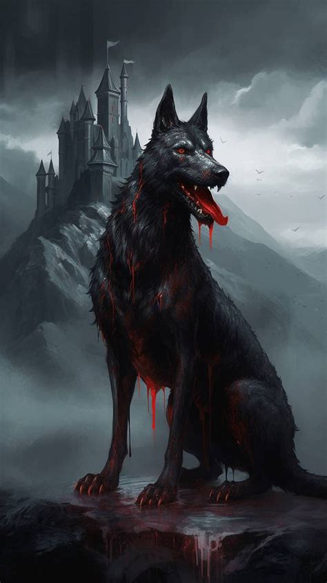 Hellhound 1 AI art by Icewing243 on DeviantArt