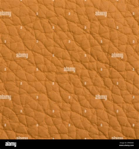 Yellow Leather Texture Closeup Macro Shot For Background Stock Photo