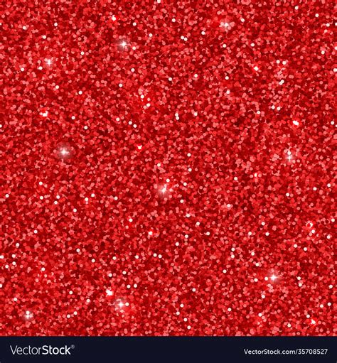 Red glitter texture seamless pattern Royalty Free Vector