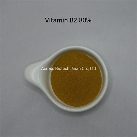 High Quality Vitamin B2 Riboflavin Powder Feed Grade Additive 80 98