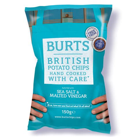 Burts Potato Chips Meersalz Malzessig 150g Online Kaufen Im World