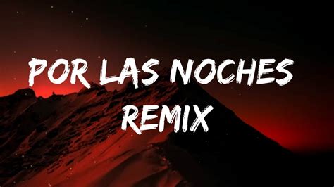 Peso Pluma Nicki Nicole Por Las Noches Remix Letra Lyrics YouTube