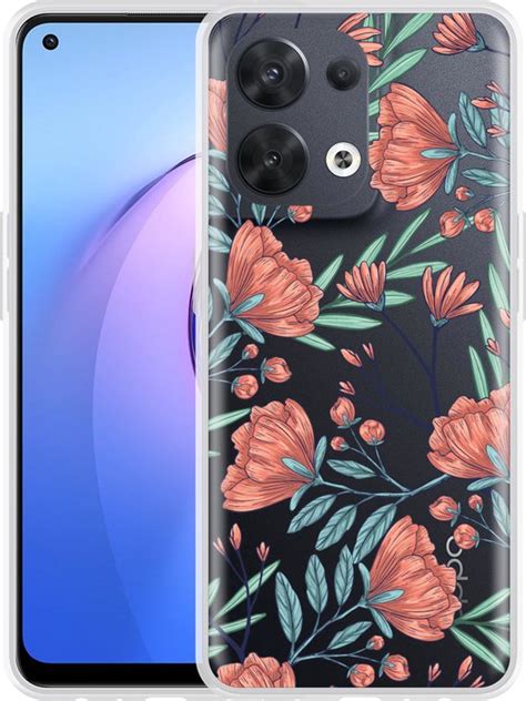 Oppo Reno G Hoesje Poppy Roses Designed By Cazy Bol