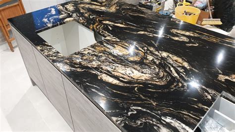 Cosmic Black Granite Mykitchenworktop