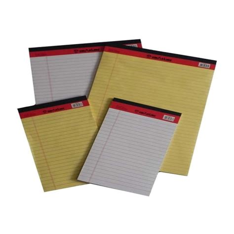 Legal Pad A5 Size Yellow 50 Sheet YAHYERA AE