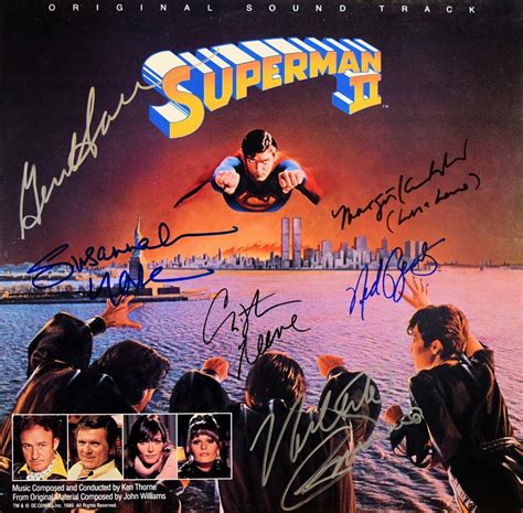 Superman II signed soundtrack album | EstateSales.org