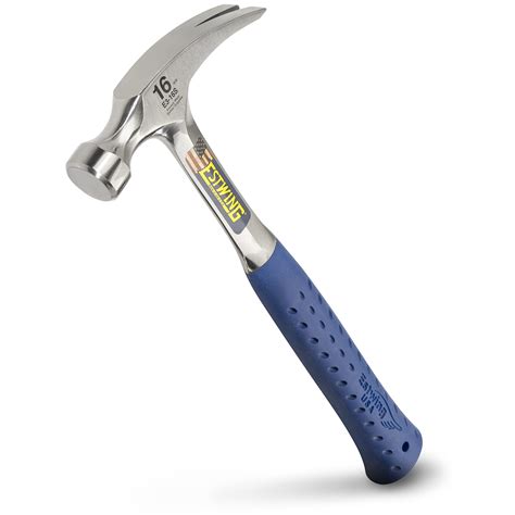 Buy Estwing Hammer 16 Oz Straight Rip Claw With Smooth Face And Shock